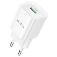 Hoco C145A Single Port Fast Charger Adapter (20W)